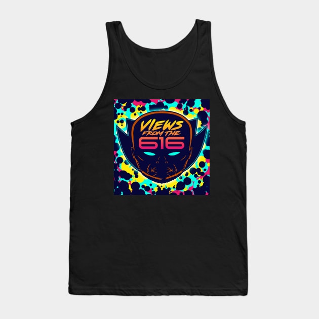 Miami Nights Views From The 616 Logo (Front Only) Tank Top by ForAllNerds